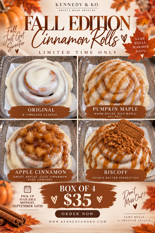 Cinnamon Roll Flight